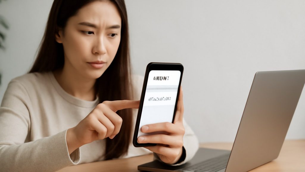 Minh họa: 1) Nhận diện đường dẫn chính thống và tránh nhầm trang