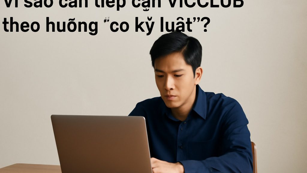 Vì sao cần tiếp cận VICCLUB theo hướng “có kỷ luật”? Minh họa: Vì sao cần tiếp cận VICCLUB theo hướng “có kỷ luật”?